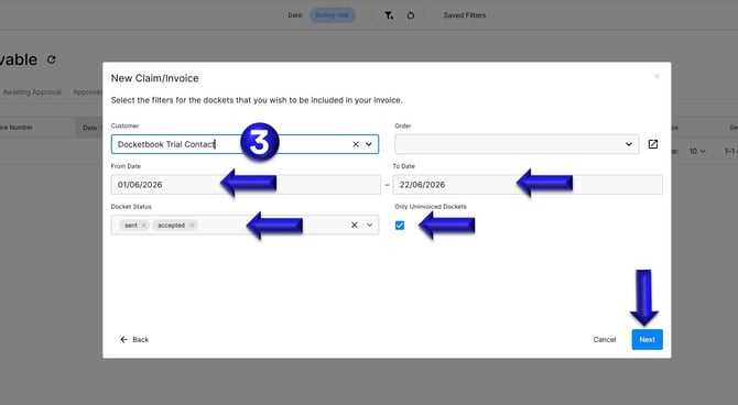 Filter Dockets