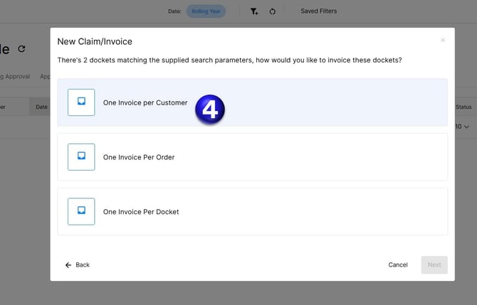 One Invoice per Customer