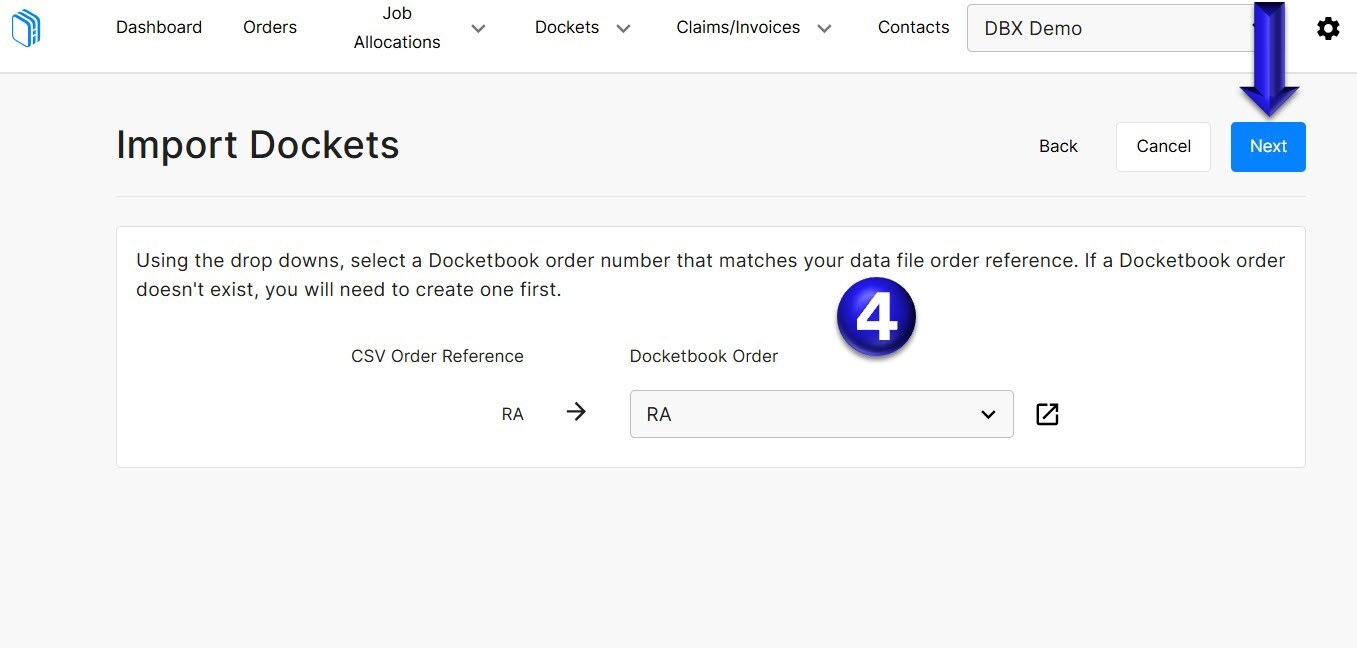 Less Dockets How to Import Dockets