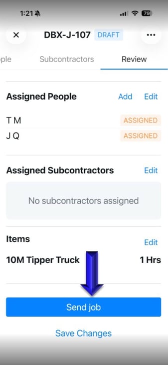 Send Job