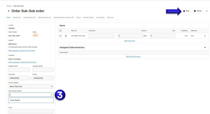 Smart Docket Ruleset